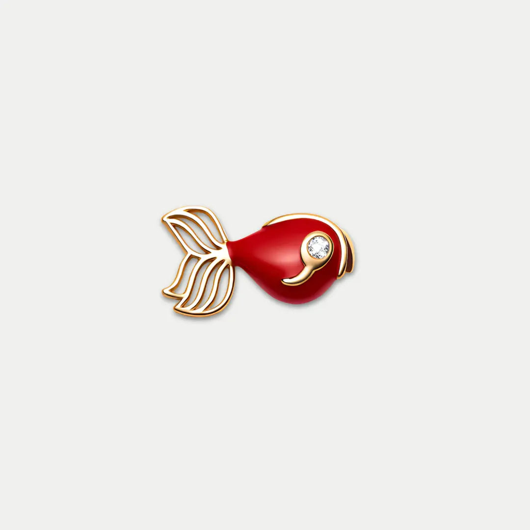 Golden Fish Charm