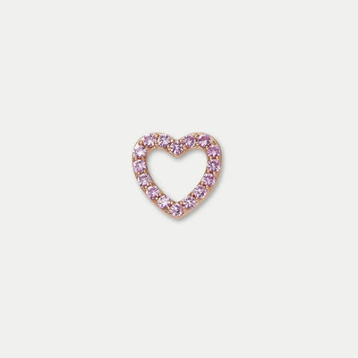 Pink Heart Charm