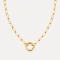 Link Chain Necklace - Gold (20 in)