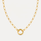Link Chain Necklace - Gold (20 in)