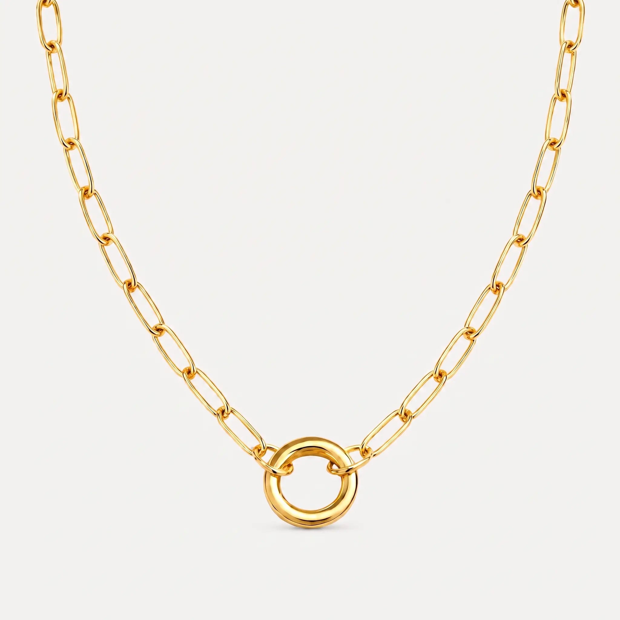 Link Chain Necklace - Gold (20 in)