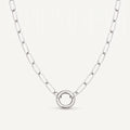 Link Chain Necklace - Silver (20 in)