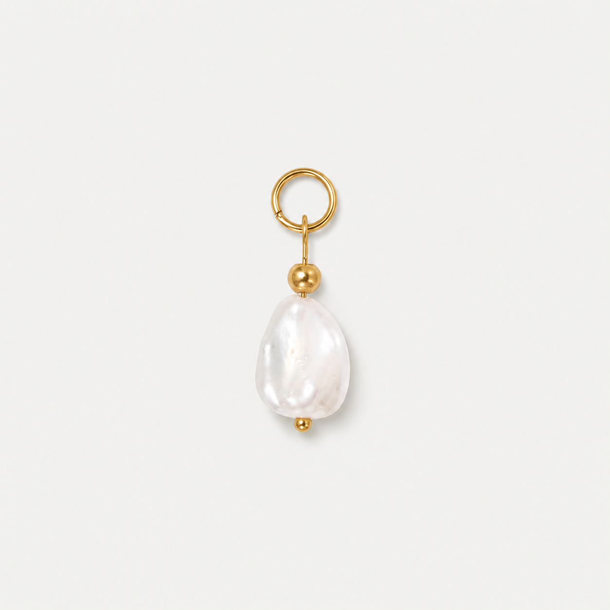 Baroque Pearl Drop Charm